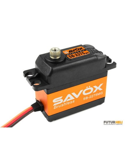 Servo Savox SB-2265MG Brushless HV pignons metal