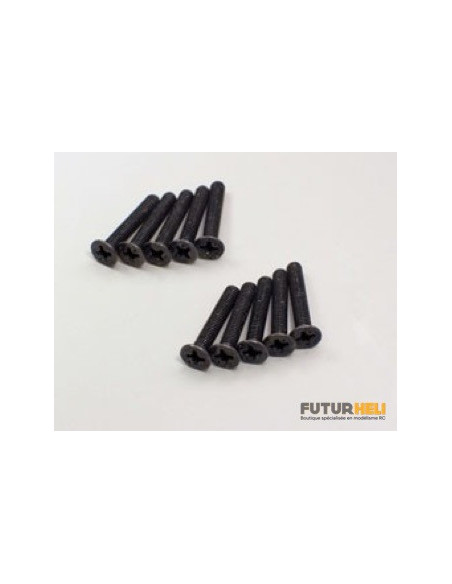Vis metal M3x18 (x10) tête fraisées Kyosho S33018