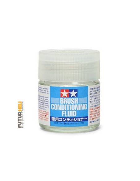Solution entretien pinceaux 23ml Tamiya 87181