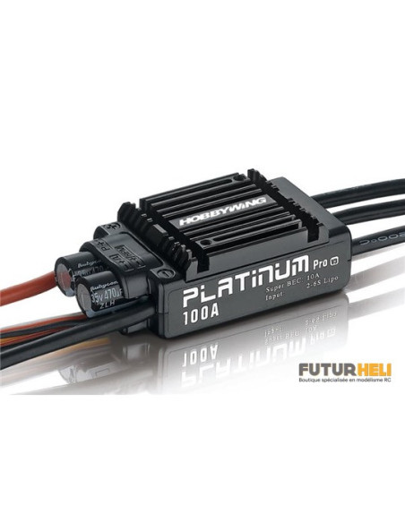 Controleur Platinium pro 100A V3 Hobbywing