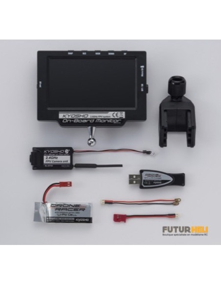 Set FPV drone et voiture RC Kyosho 82724BC