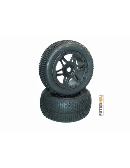 Pneus sur jantes collés inferno ST Kyosho ISTH111