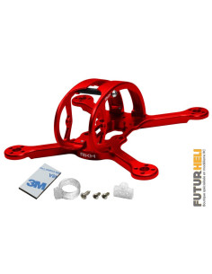 Chassis Alu rouge 2inch Emax baby Hawk