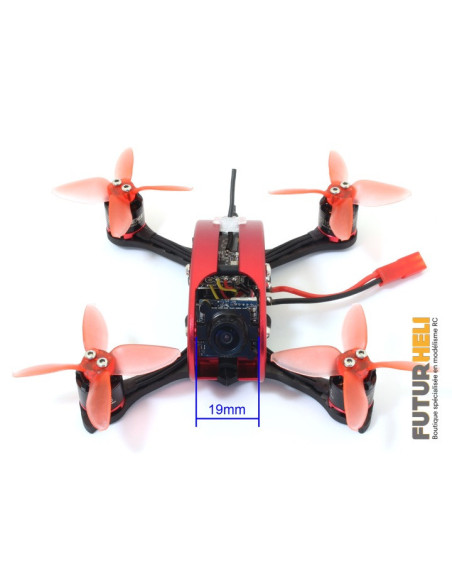 Chassis Alu rouge 2inch Emax baby Hawk