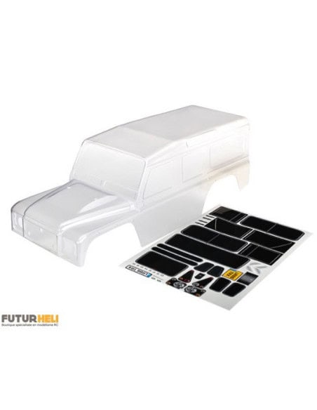 Traxxas Carrosserie Land Rover defendeur transparente 8011