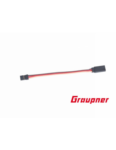 Rallonge servo or 100mm Graupner 3935.11