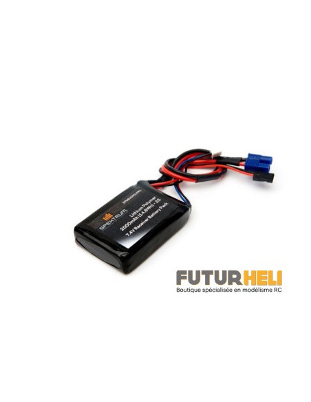 Batterie réception LIFE 2200 MAh 2S 6,6v Spektrum