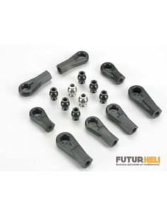 Traxxas 6076 Chappes + rotule gros modèle