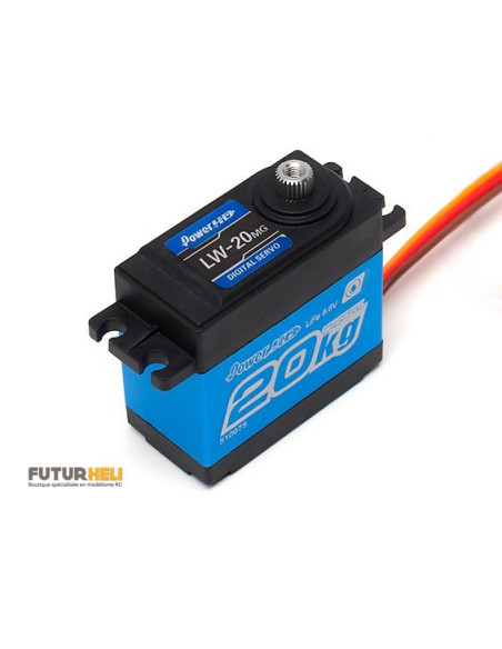 Servo 20kg waterproof pignon metal