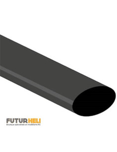 Gaine thermorétractable 95mm noire (1m)
