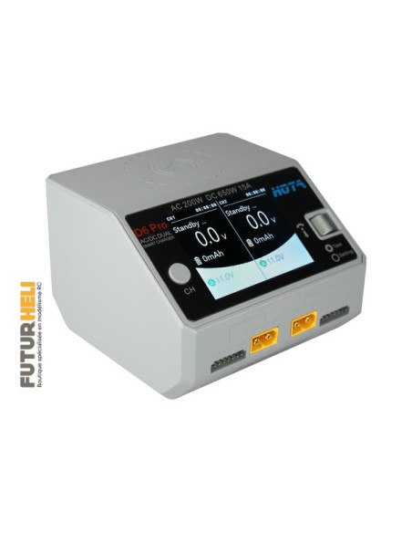 Chageur duo 2x325w 220/12v compact