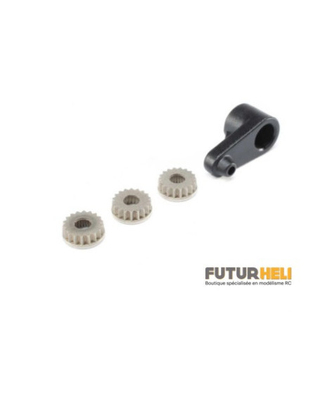 Bras de servo avec insert metal Losi LOS231038