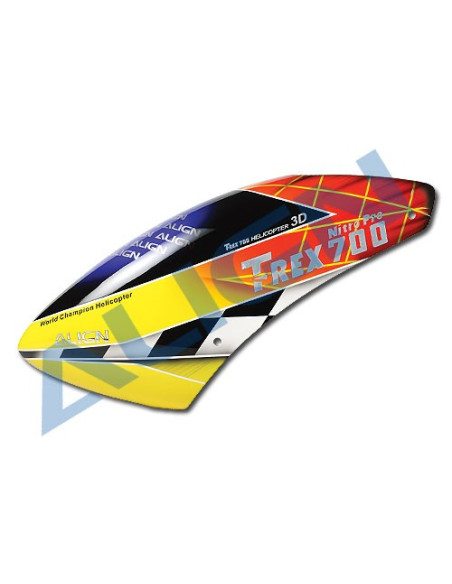 HC7013T Bulle fibre Peinte / Trex 700 N Align