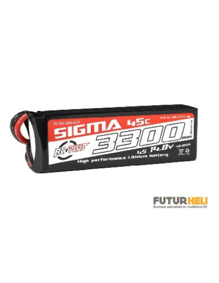 Lipo 3300 mAh 4S 14,8v 45C RcPlus