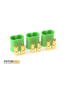 Connecteur Bullet 6,5mm male (x3) Castle