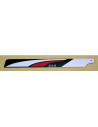 Pales carbone  430  mm  red / white / black / SAB Composit