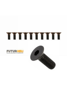 Vis BTR tête fraisée M3X8mm 10 pièces