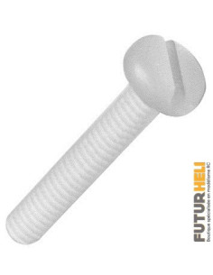 Vis nylon tête Ronde bombé M5x30mm (vx10) Graupner