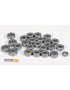 Kit roulement camion 2 essieux Tamiya Carson