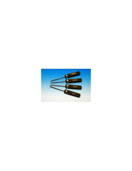 Set 4 Tournevis HSS  3 Philips  1 + plat / A2pro