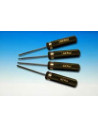 Set 4 Tournevis HSS  3 Philips  1 + plat / A2pro