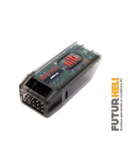 Récepteur Spektrum AR410 sport  4 voies sans antennes Porté normale