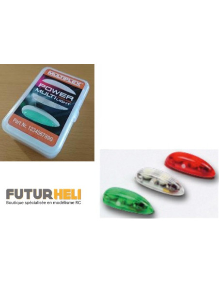 Power multilight (sans fils) x3 couleurs Multiplex 1-00966