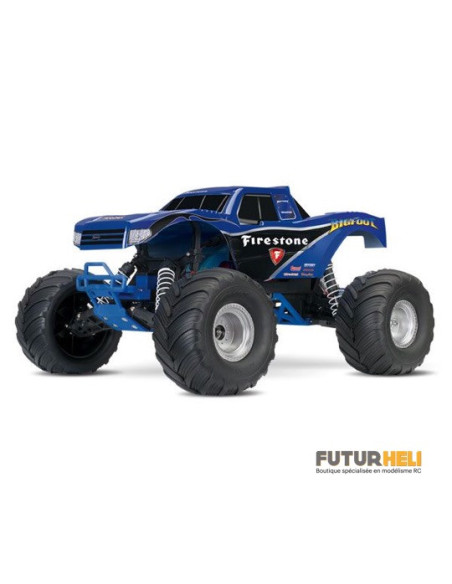 Traxxas BigFoot 4x2 Brushed 1/10 eme +radio