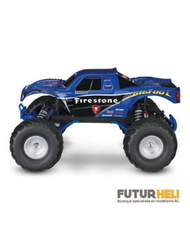 Traxxas BigFoot 4x2 Brushed 1/10 eme +radio