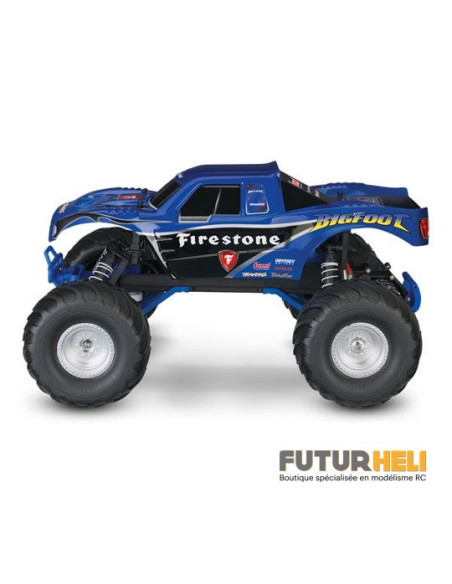 Traxxas BigFoot 4x2 Brushed 1/10 eme +radio