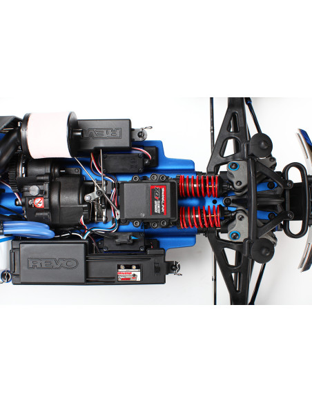Traxxas Revo 3,3 thermique + télémétrie + TSM pret a rouler 53097-3