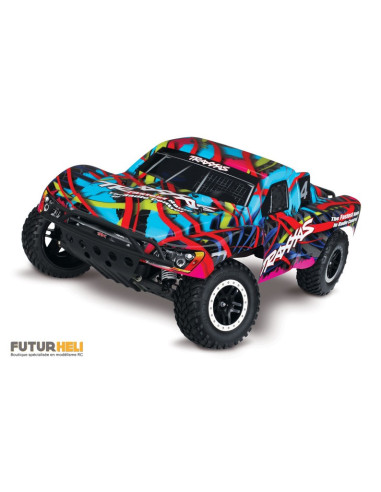 traxxas Slash 4x2 1/10eme + radio TQ2,4ghz-ID ref 58034-1