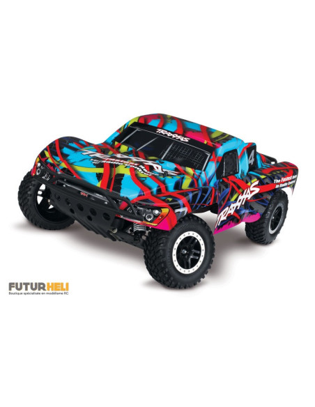 traxxas Slash 4x2 1/10eme + radio TQ2,4ghz-ID ref 58034-1