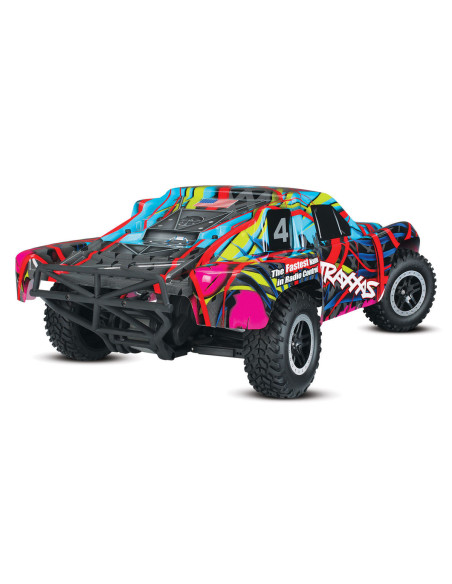 traxxas Slash 4x2 1/10eme + radio TQ2,4ghz-ID ref 58034-1