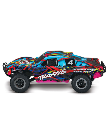 traxxas Slash 4x2 1/10eme + radio TQ2,4ghz-ID ref 58034-1