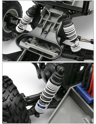 traxxas Slash 4x2 1/10eme + radio TQ2,4ghz-ID ref 58034-1