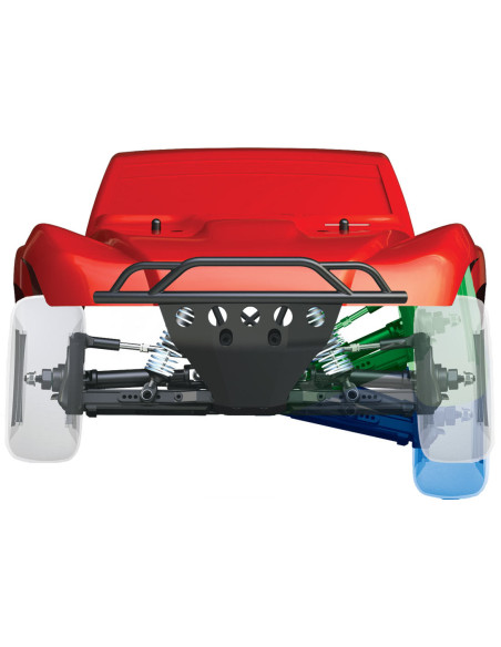 Traxxas Slash 4x4 1/10 + radio 68054-1