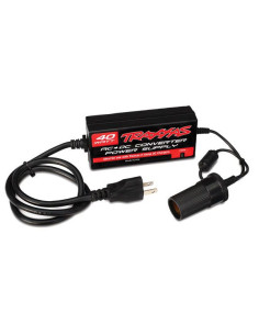 Traxxas Alimentation 220v-12v 40W prise allume cigare 2976G