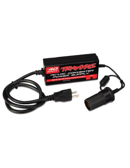 Traxxas Alimentation 220v-12v 40W prise allume cigare 2976G