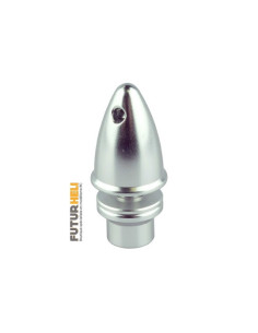 Cone pince alu arbre 2mm helice 3 mm