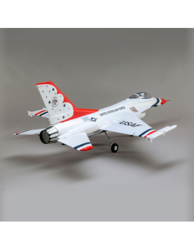 Jet F-16 Thunderbirds 70mm EDF BNF Basic +AS3Xet Safe E-flite EFL7850