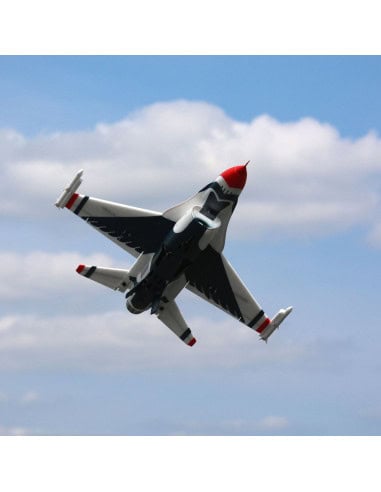 Jet F-16 Thunderbirds 70mm EDF BNF Basic +AS3Xet Safe E-flite EFL7850