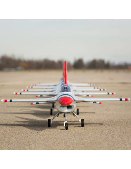Jet F-16 Thunderbirds 70mm EDF BNF Basic +AS3Xet Safe E-flite EFL7850