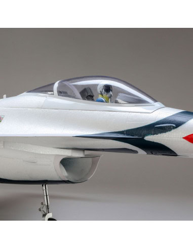 Jet F-16 Thunderbirds 70mm EDF BNF Basic +AS3Xet Safe E-flite EFL7850