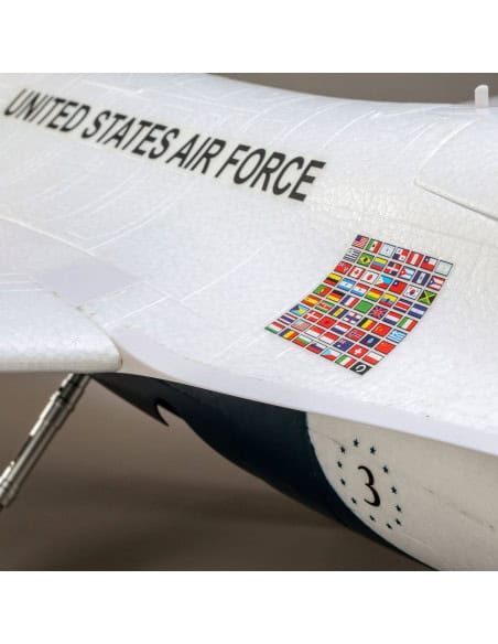 Jet F-16 Thunderbirds 70mm EDF BNF Basic +AS3Xet Safe E-flite EFL7850