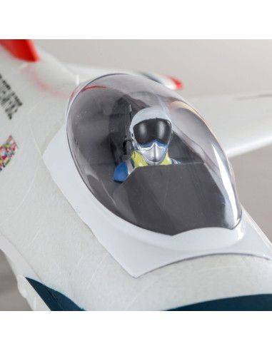 Jet F-16 Thunderbirds 70mm EDF BNF Basic +AS3Xet Safe E-flite EFL7850