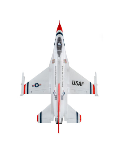 Jet F-16 Thunderbirds 70mm EDF BNF Basic +AS3Xet Safe E-flite EFL7850