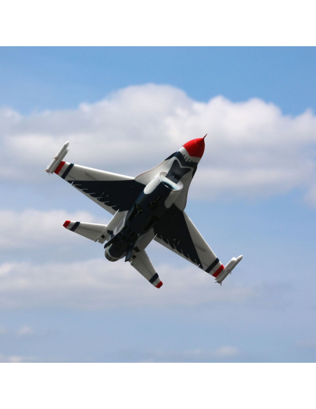 Jet F-16 Thunderbirds 70mm EDF BNF Basic +AS3Xet Safe E-flite EFL7850