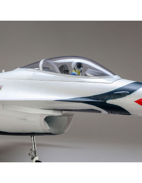 Jet F-16 Thunderbirds 70mm EDF BNF Basic +AS3Xet Safe E-flite EFL7850