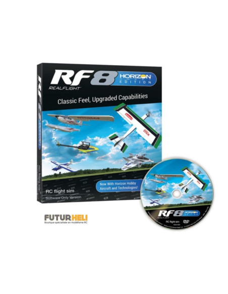 simulateur RF8 edition Horizon Hobby avec controleur interlink-X RFL1000